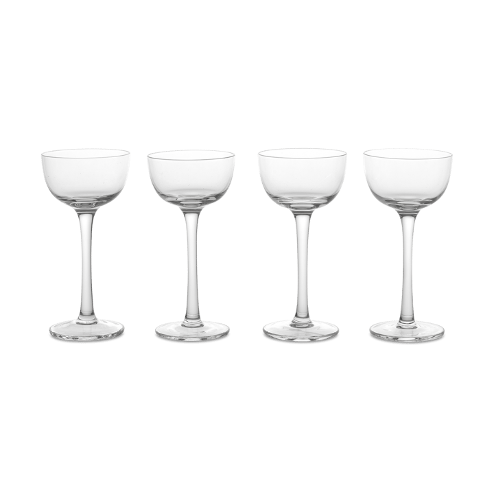 Host likeurglas 4-pack - Duidelijk - Ferm LIVING