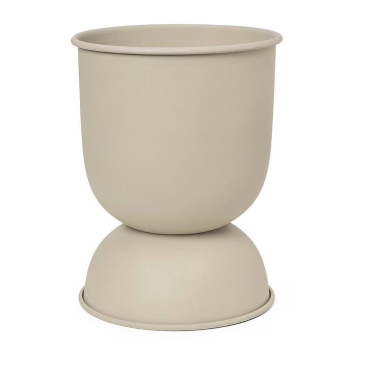 Hourglass bloempot extra small Ø21 cm - Cashmere - Ferm Living