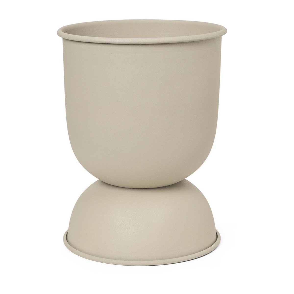 Ferm Living Hourglass bloempot extra small o21 cm Cashmere
