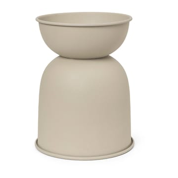 Hourglass bloempot extra small Ø21 cm - Cashmere - Ferm Living