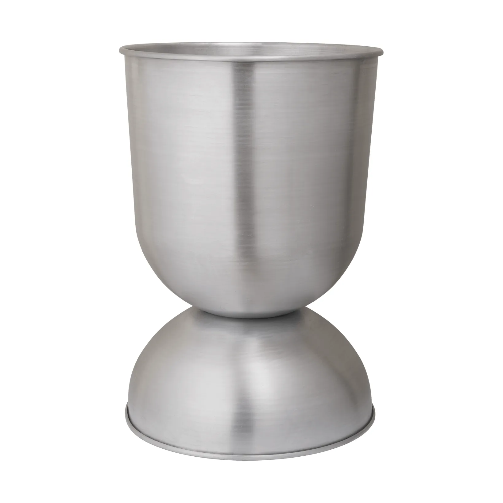 Hourglass bloempot groot Ø50 cm, Aluminium Ferm Living
