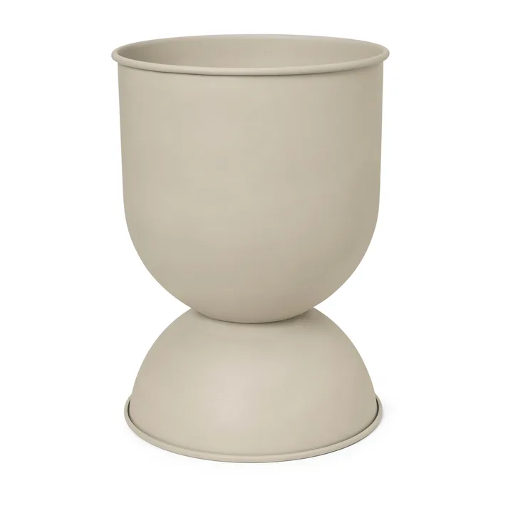 Hourglass bloempot groot Ø50 cm - Cashmere - Ferm Living