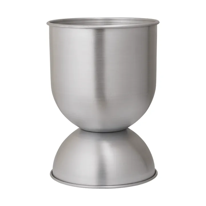 Hourglass bloempot klein Ø30 cm - Aluminium - Ferm Living