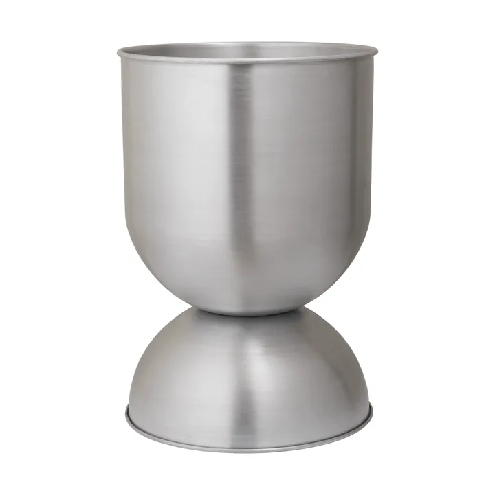 Hourglass bloempot medium Ø40 cm - Aluminium - Ferm Living