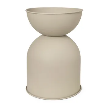 Hourglass bloempot medium Ø40 cm - Cashmere - Ferm Living