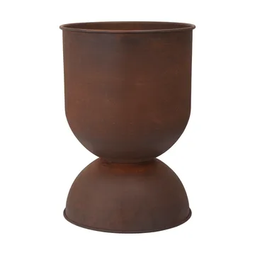 Hourglass bloempot medium Ø40 cm - Roest - Ferm Living