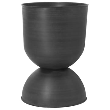Hourglass pot groot Ø50 cm - Zwart-donkergrijs - Ferm Living