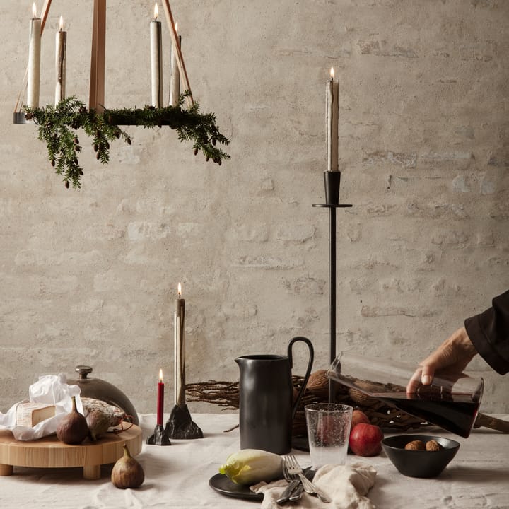 Hoy kandelaar, Zwart Ferm Living