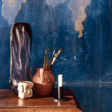 Hoy ljusstake low 6,4 cm - Zwart - Ferm Living