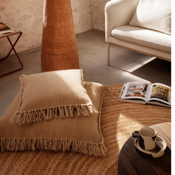 Inlay kop met schotel, Sand-brown Ferm Living