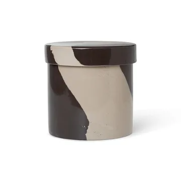 Inlay voorraadpot Ø14,5 cm - Sand-brown - Ferm Living