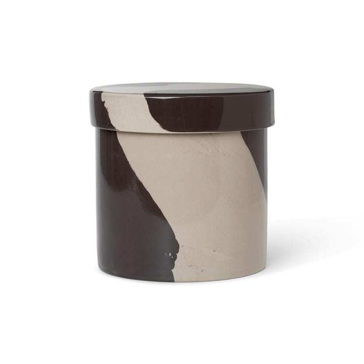 Inlay voorraadpot Ø14,5 cm, Sand-brown Ferm Living