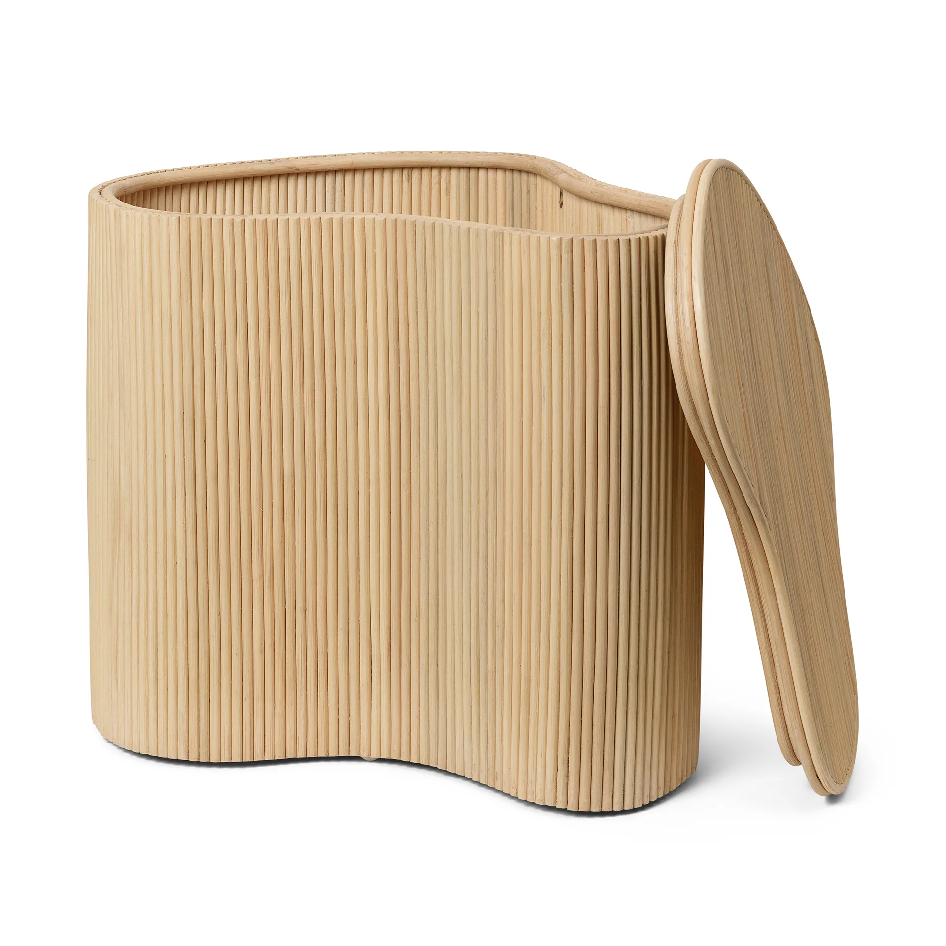 Isola bijzettafel met opbergmogelijkheden, Natural Ferm Living