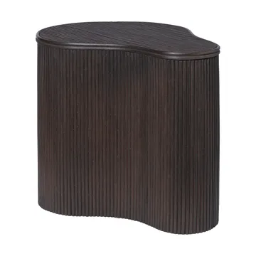 Isola bijzettafel met opbergruimte - Dark stained - Ferm Living