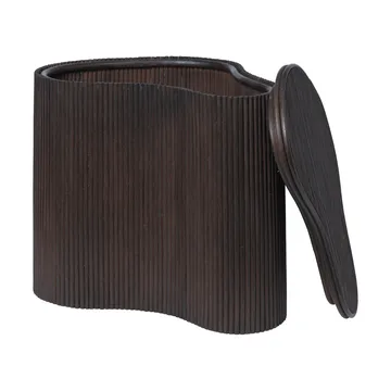 Isola bijzettafel met opbergruimte - Dark stained - Ferm Living