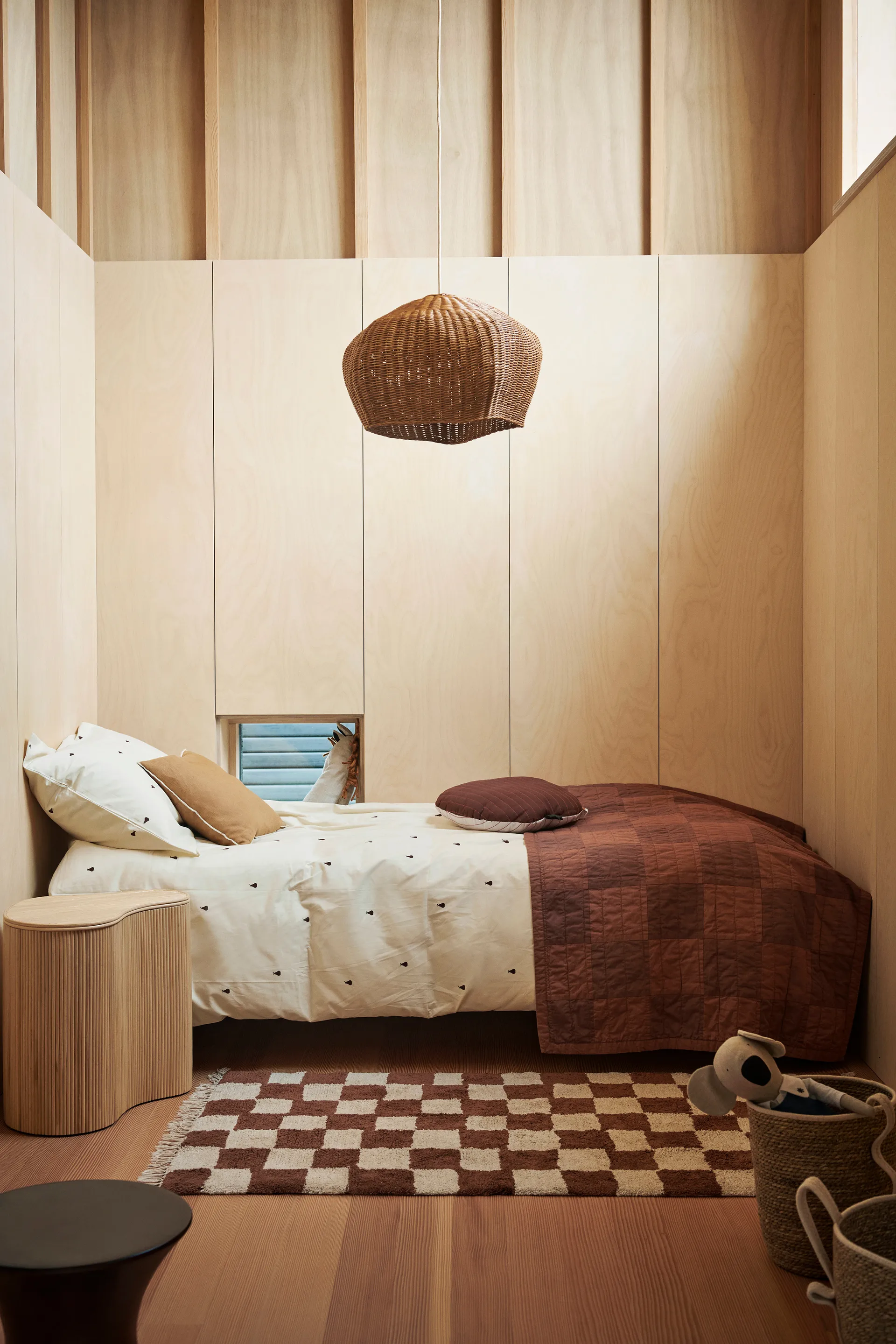 Isola bijzettafel met opbergruimte, Natural Ferm Living