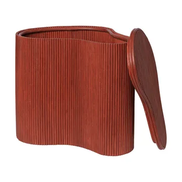 Isola bijzettafel met opbergruimte - Oxide red - Ferm Living