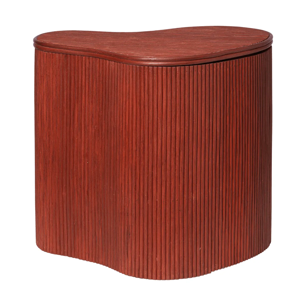 Isola bijzettafel met opbergruimte, Oxide red Ferm Living