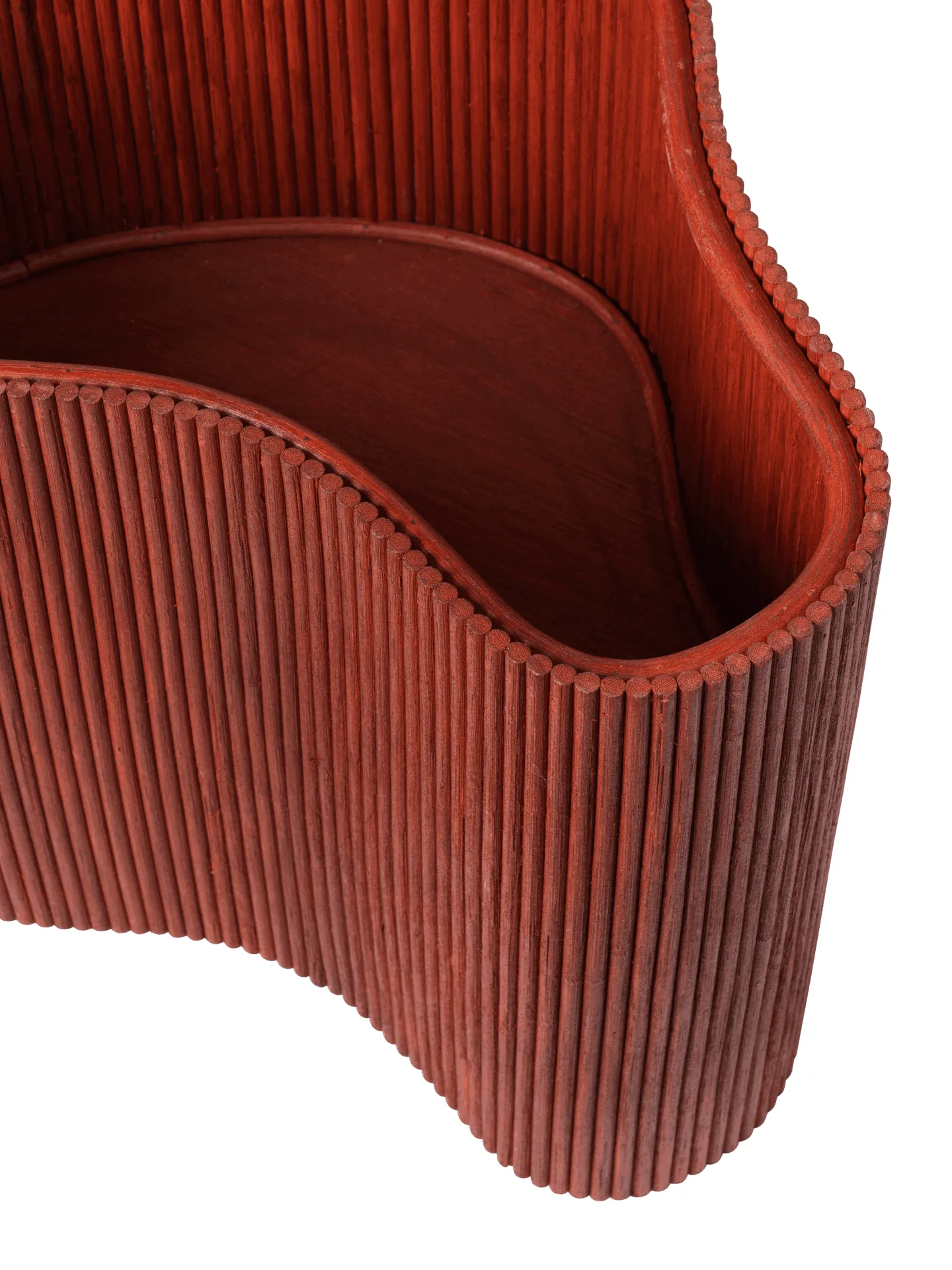 Isola bijzettafel met opbergruimte, Oxide red Ferm Living