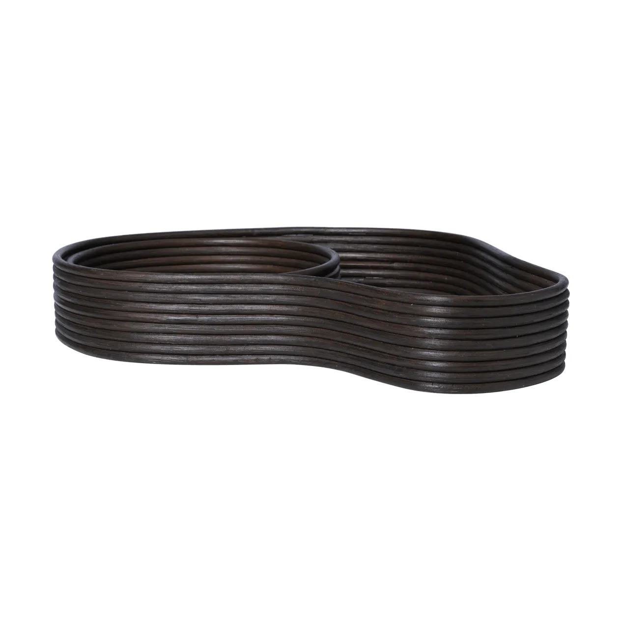 Isola dienbladen 2 delen, Dark stained Ferm Living