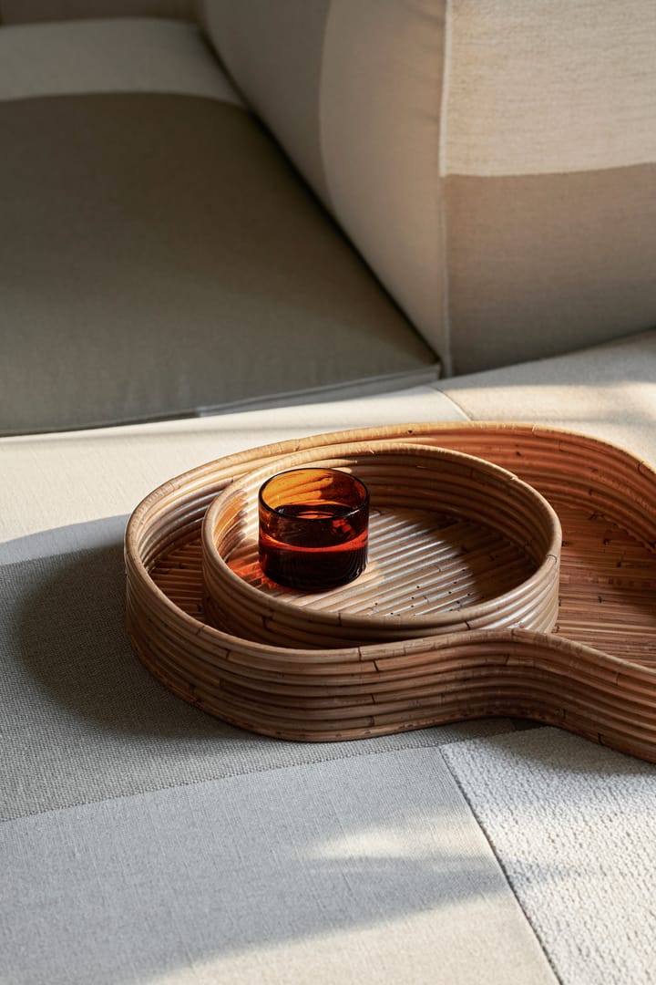 Isola dienbladen 2-delig, Natural Stained Ferm Living