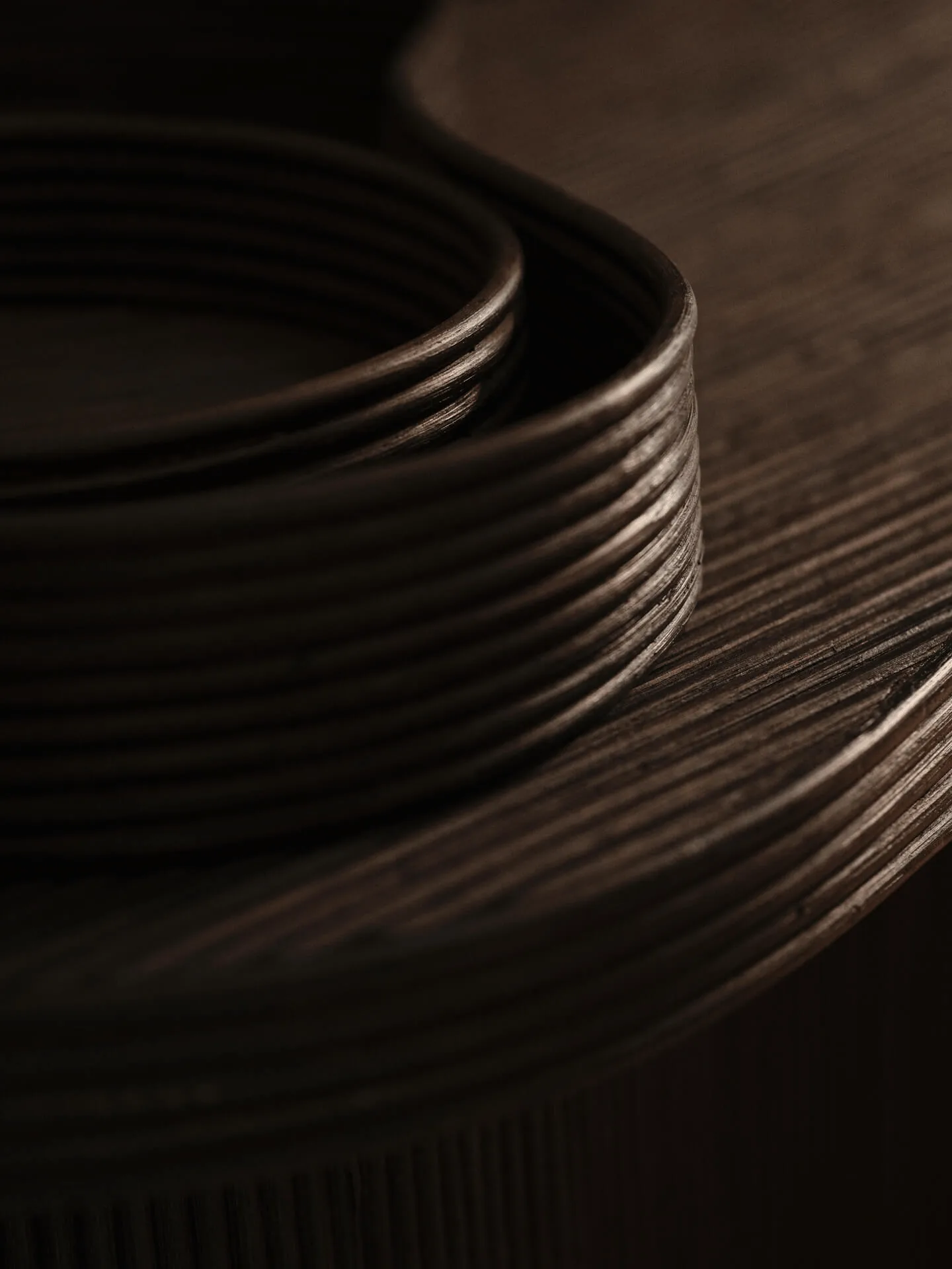 Isola salontafel, Dark stained Ferm Living