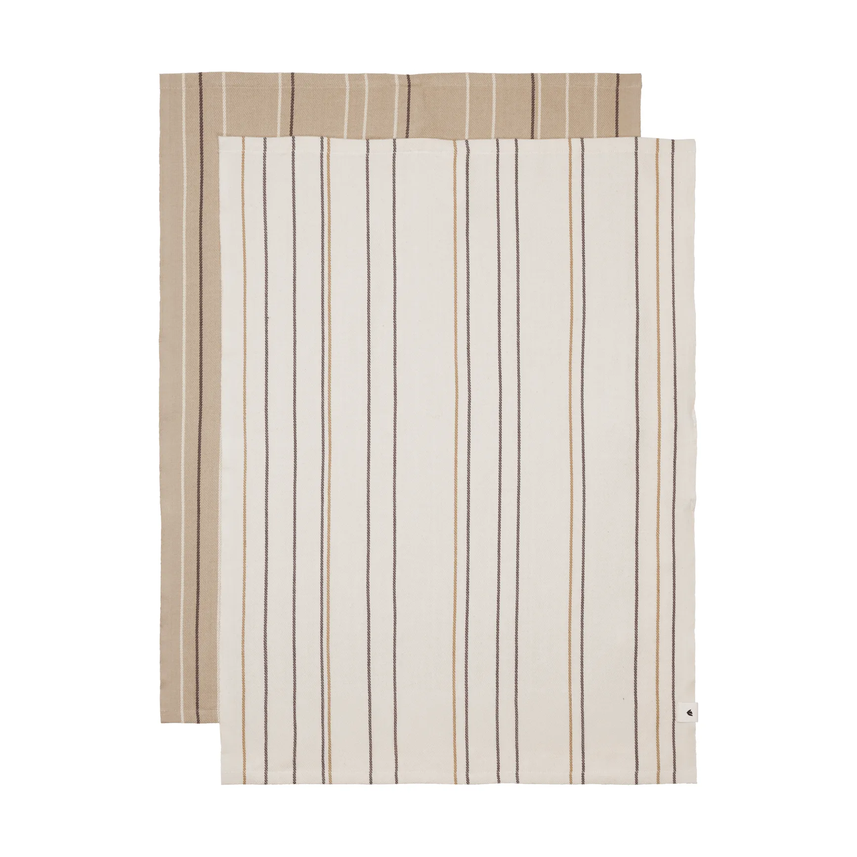 Ito keukenhanddoek 50x70 cm 2-pack, Parchment-cashmere Ferm Living