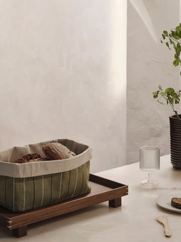 Ito Kitchen Basket broodmand 19x30 cm - Natural-seaweed - Ferm Living