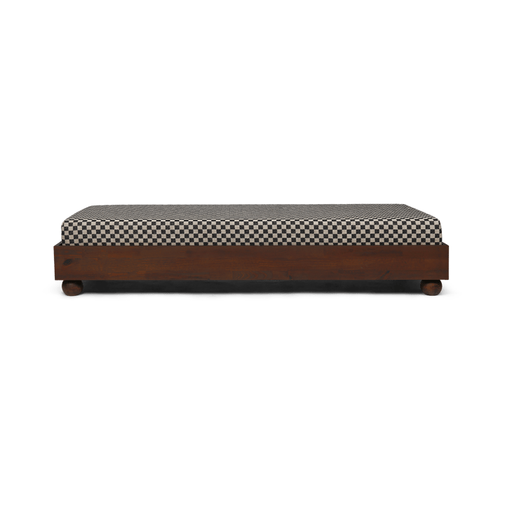 Kamer ligbed controleren - Donker gebeitst-zand-zwart - Ferm LIVING