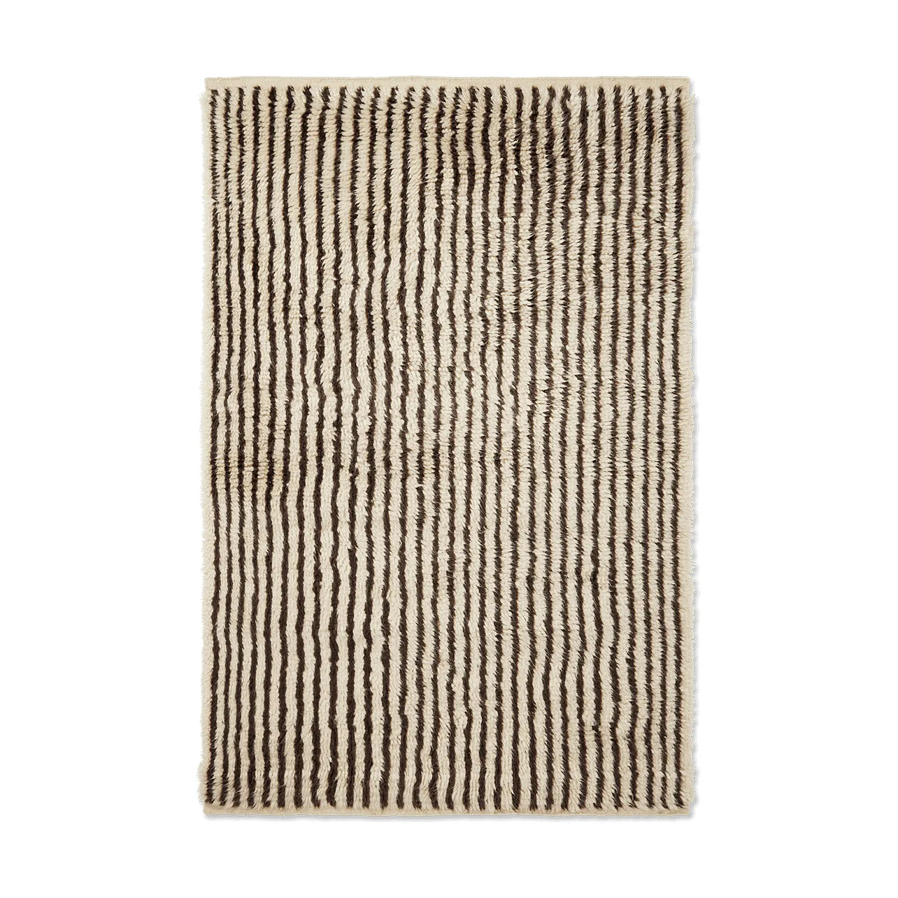 Kami vloerkleed, Off white-coffee, 120x180 cm Ferm Living
