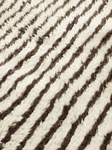 Kami vloerkleed - Off white-coffee, 120x180 cm - Ferm Living