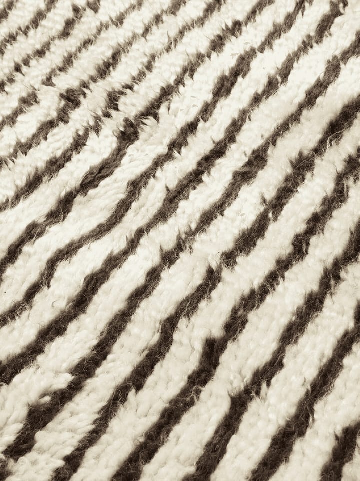 Kami vloerkleed, Off white-coffee, 120x180 cm Ferm Living