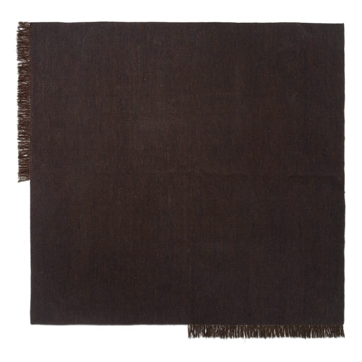 Kelim vloerkleed 240x240 cm - Dark melange - Ferm LIVING