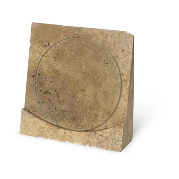 Klint lijst 18x18 cm - Beige travertijn - Ferm Living