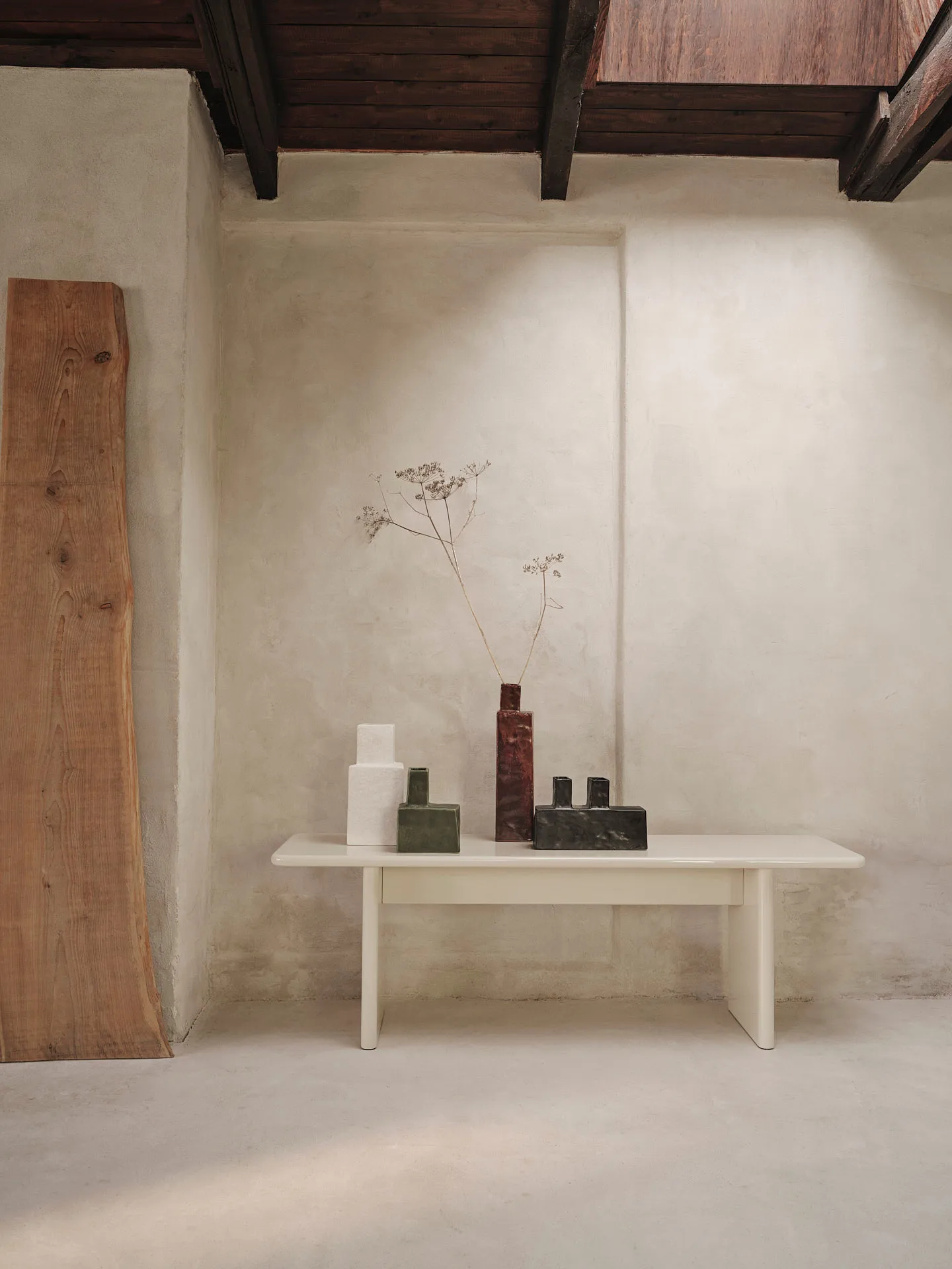 Koa vaas H40, Red brown Ferm Living