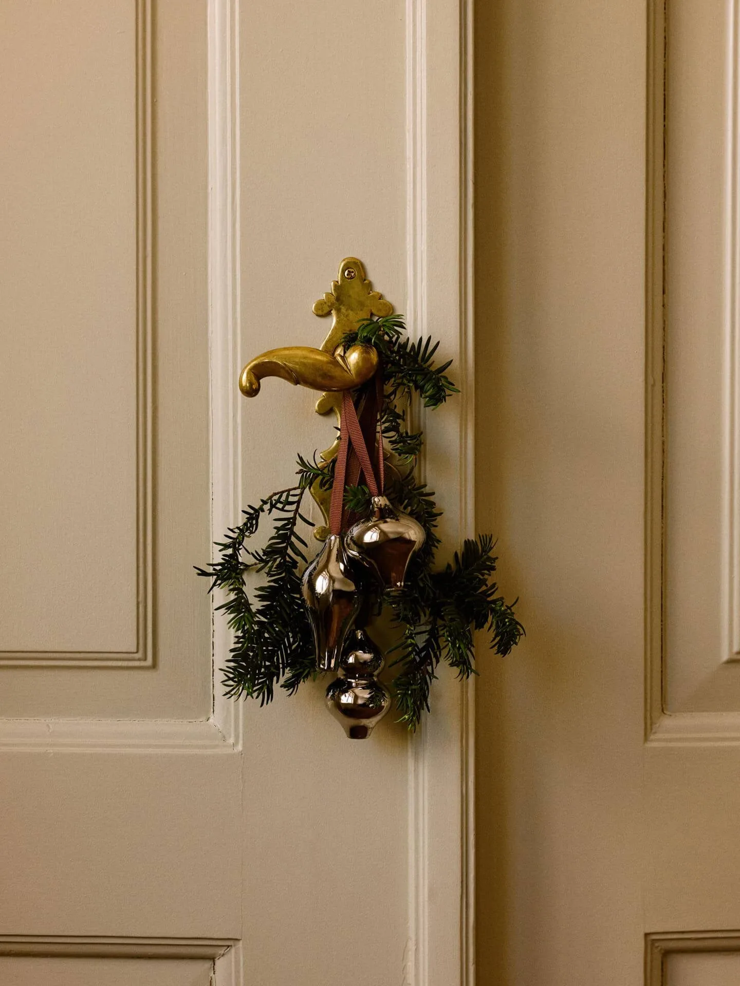 Komo decoratiehanger 3 delen, Zilverkleurig Ferm Living