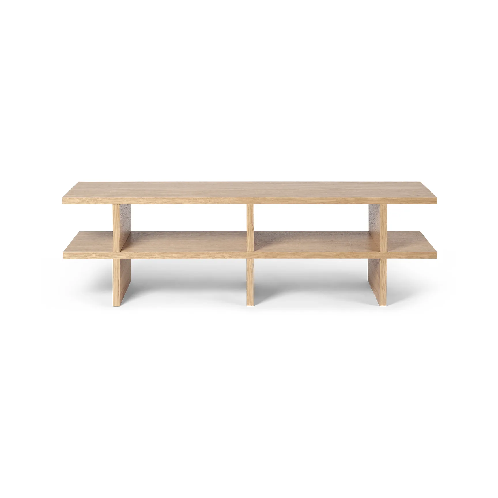 Kona bankje, Oak natural veneer Ferm Living