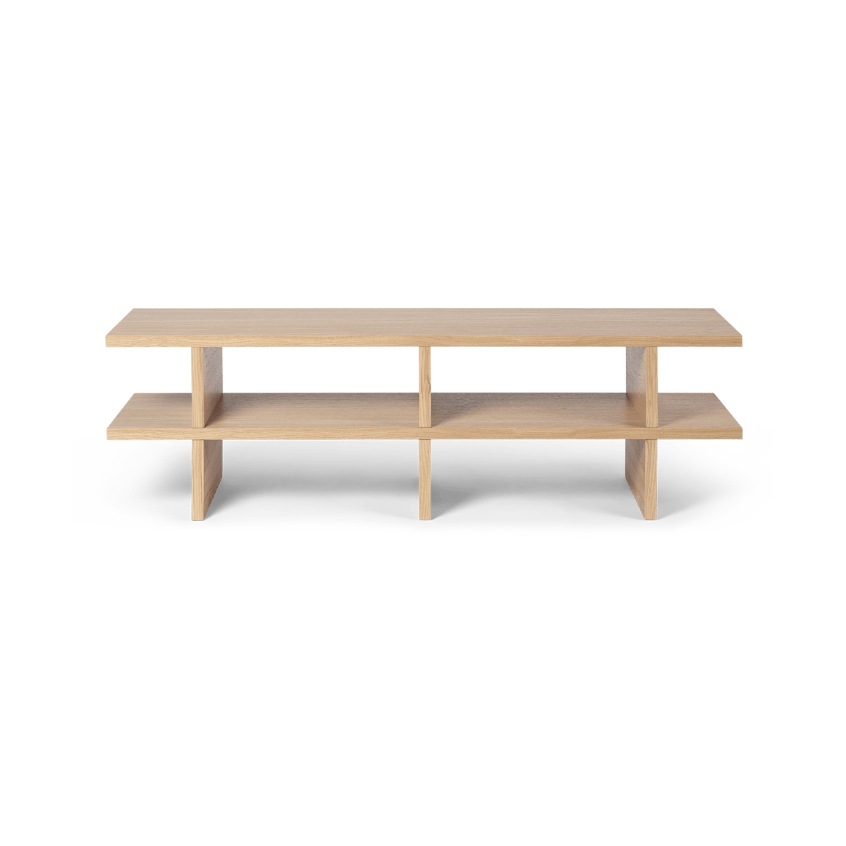 Ferm Living Kona bankje Oak natural veneer | Scandinavisch Interieur | Planken & planksystemen | Beige