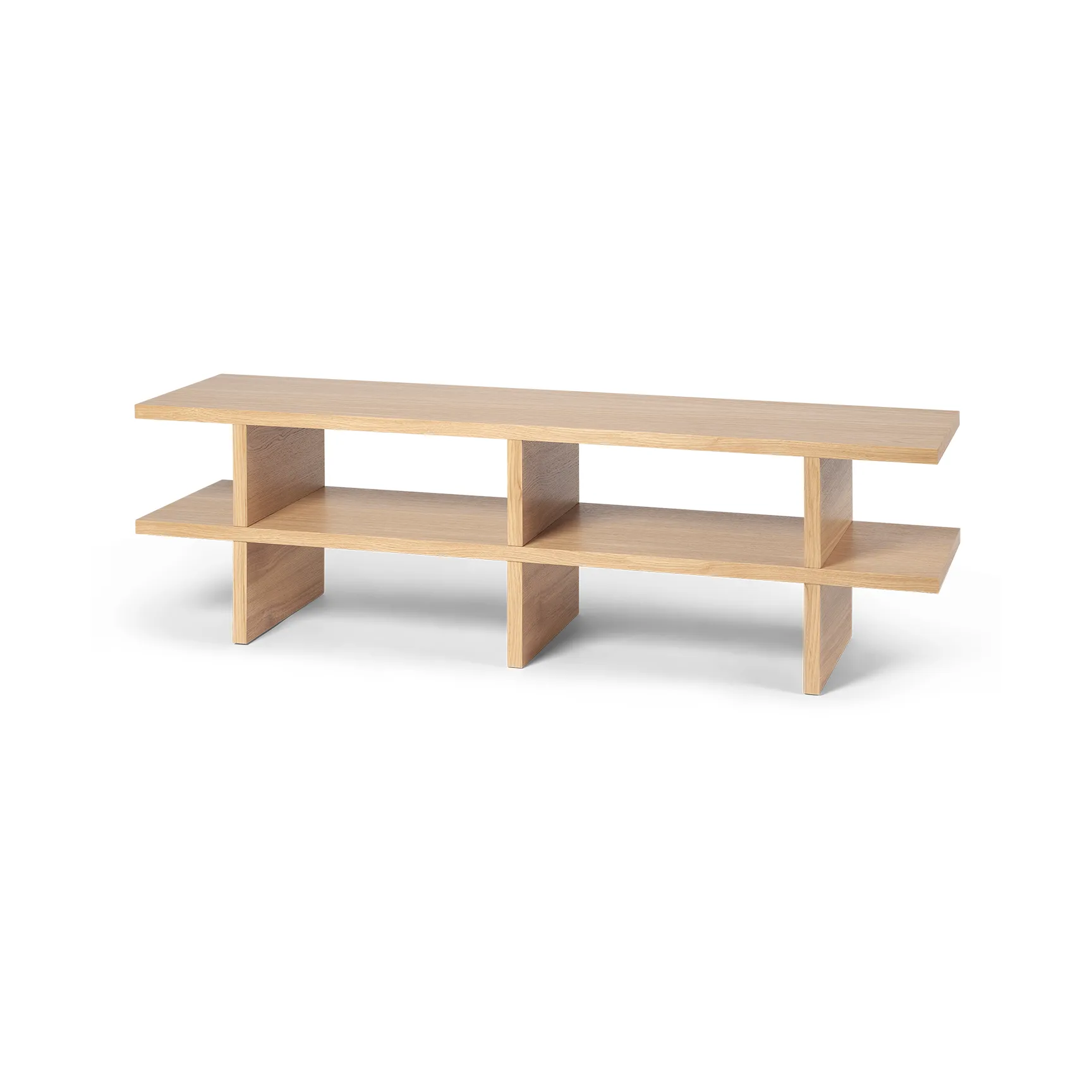 Kona bankje, Oak natural veneer Ferm Living