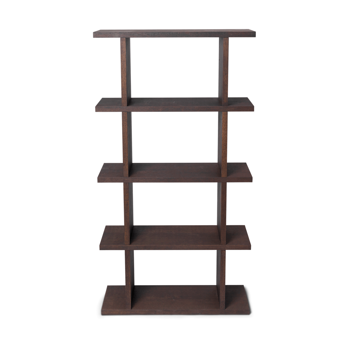 Ferm Living Kona boekenkast 1x4 Dark stained