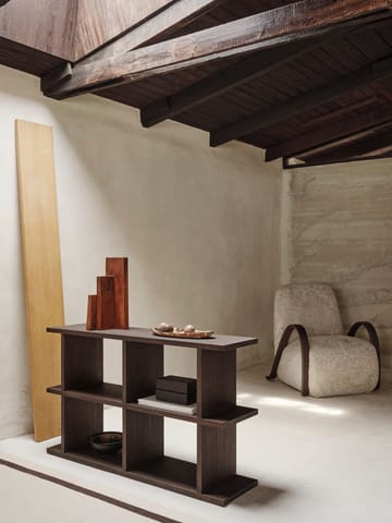 Kona boekenkast 2x2 - Dark stained - Ferm Living