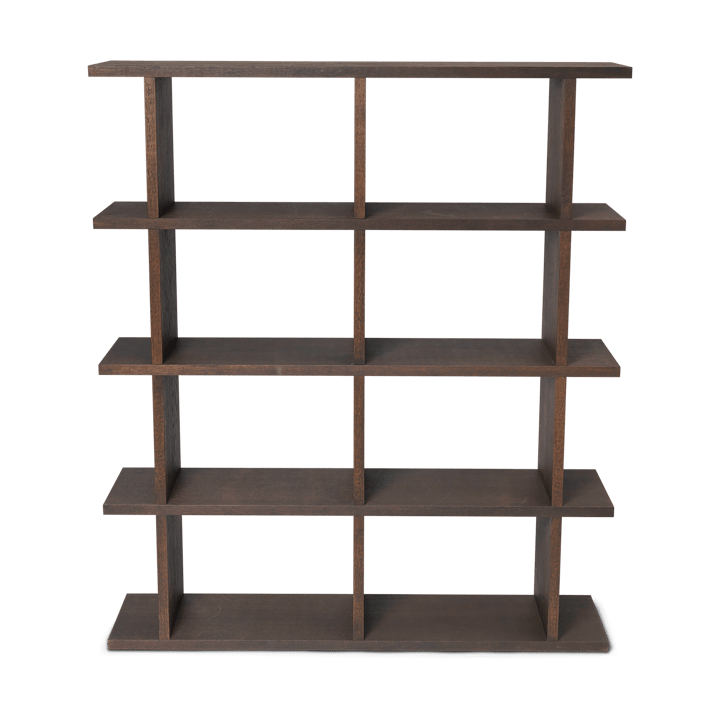 Kona boekenkast 2x4 - Dark stained - Ferm Living