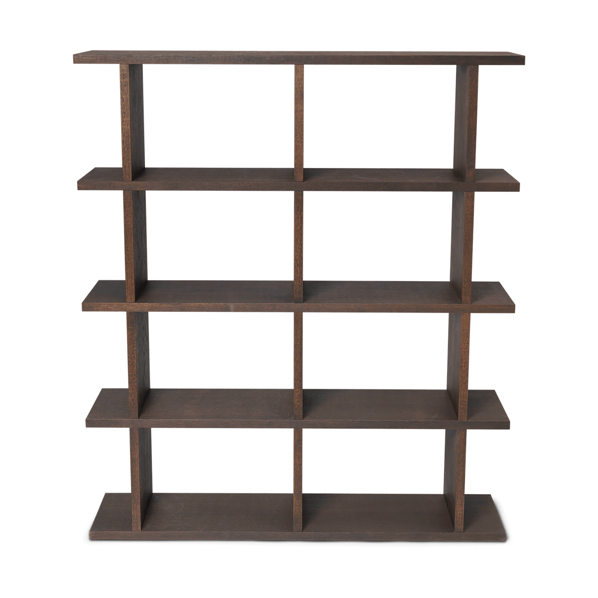 Ferm Living Kona boekenkast 2x4 Dark stained