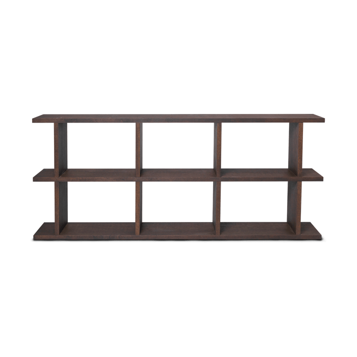 Kona boekenkast 3x2 - Dark stained - Ferm Living