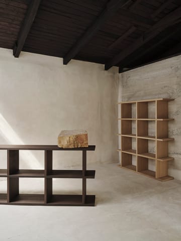 Kona boekenkast 3x2 - Dark stained - Ferm Living