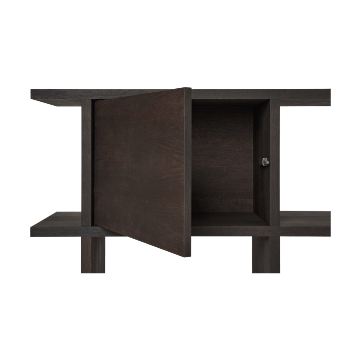 Kona boekenkast kastinzet, Dark Stained Ferm Living