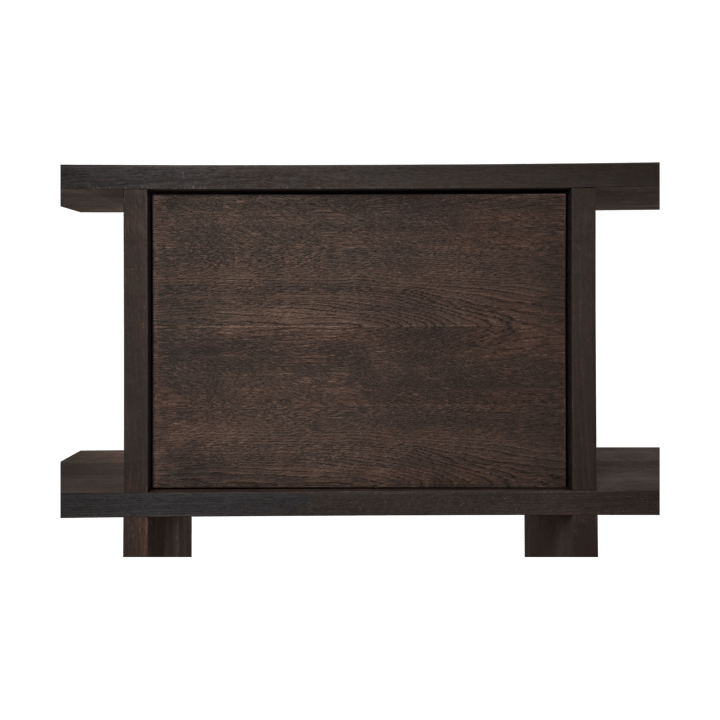 Kona boekenkast kastinzet, Dark Stained Ferm Living