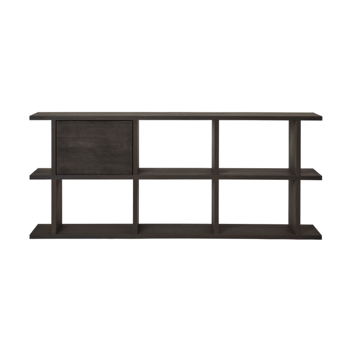 Kona boekenkast kastinzet, Dark Stained Ferm Living