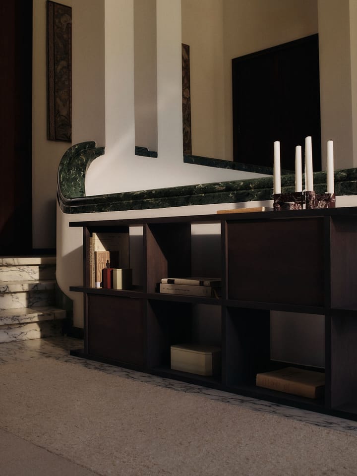 Kona boekenkast kastinzet, Dark Stained Ferm Living