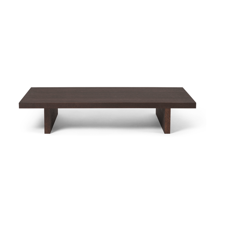 Kona low table bijzettafel - Dark Stained oak veneer - Ferm Living